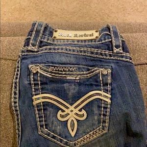 Rock Revival “Becky” Easy Capris